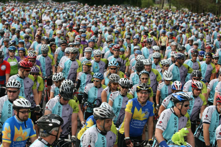 Riders from Scarsdale, Bronxville and New Rochelle will be among 6,500 cyclists attempting to raise nearly $50 million for cancer research at the Pan-Mass Challenge.