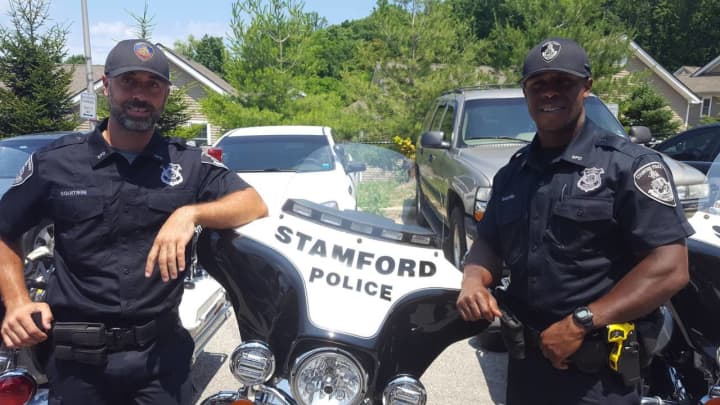 Willie Guilford and Dave Squitieri have joined the Stamford Police Department Motorcycle Unit.