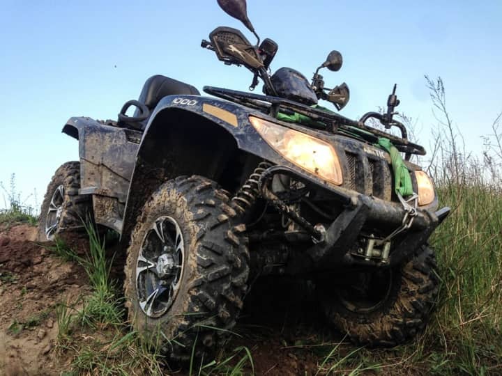 A stock image of an all-terrain vehicle.