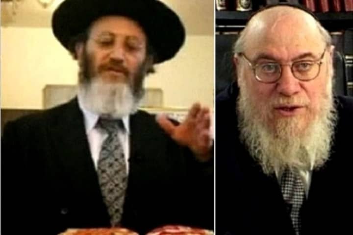 Rabbi Martin Wolmark, left, of Monsey, was sentenced to three years for his role in an extortion scheme. Rabbi Mendel Epstein, 70, of Lakewood, N.J., gets sentenced next week. 