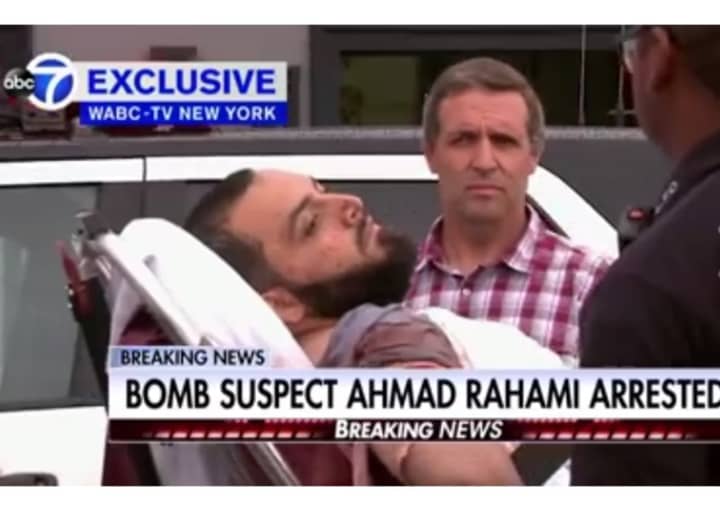 Ahmad Khan Rahami, in this shot from exclusive ABC7 Eyewitness News video.