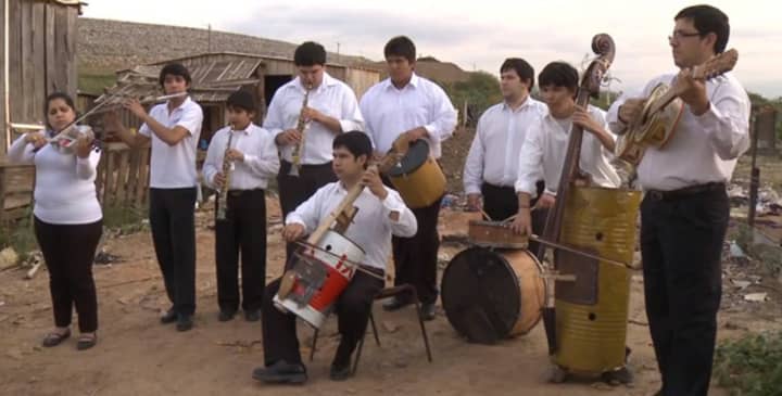 The Recycled Orchestra of Cateura, Paraguay, is the topic of Susan Hood&#x27;s book, “Ada’s Violin: The Story of the Recycled Orchestra of Paraguay.”