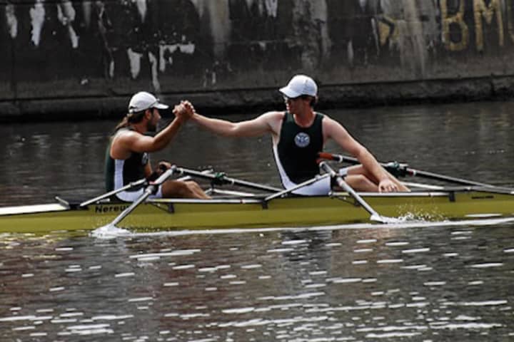 Team work as demonstrated by Rutherford&#x27;s Nereid Boat Club.