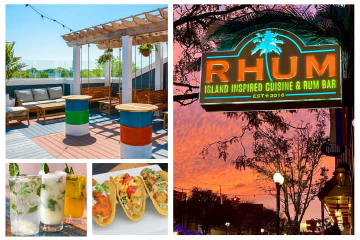 RHUM Patchogue, a Caribbean restaurant and rum bar, was voted as having the best rooftop bar on Long Island for the third year in a row.
