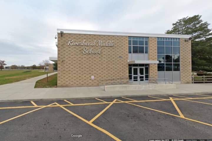 Several students and a teacher at Riverhead Middle School discovered that a swastika had been drawn on a piece of art, the district announced.&nbsp;