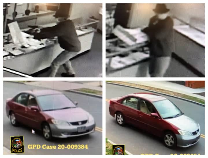 Police are asking for help identifying a man who allegedly robbed a Greenwich jewelry store.