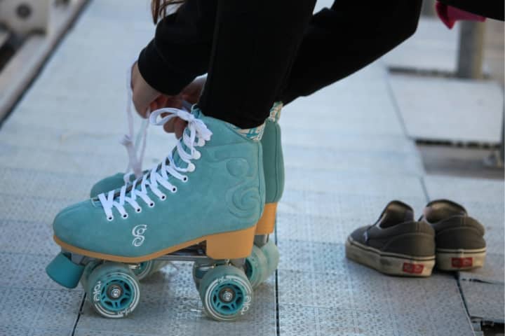 Roller skates.
