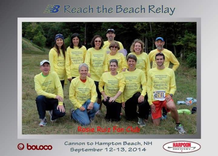 Matt Spiegel and the Rosie Ruiz Fan Club will run the Reach The Beach relay race in New Hampshire for the eighth time this weekend.