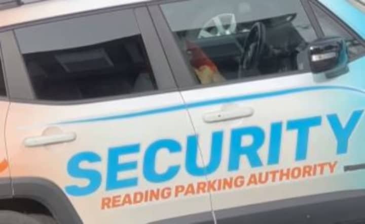 A still from the viral video that led to the firing of a Reading Parking Authority employee.
