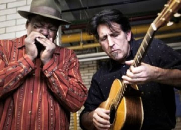 Phil Wiggins and George Kilby Jr. will play the Rye Arts Center with special guest Sherman Holmes.