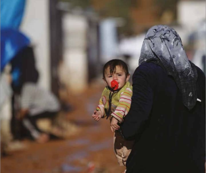 Save The Children is working to support children and their families who are fleeing Syria. 