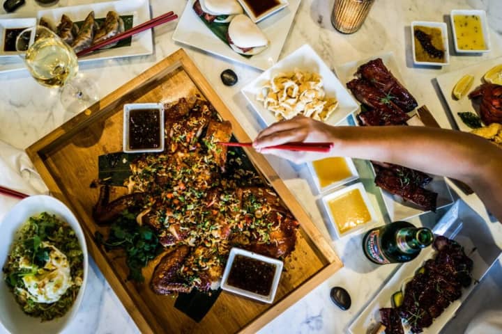 The WUJI menu revolves around authentic recipes and preparations and lots of small plates.