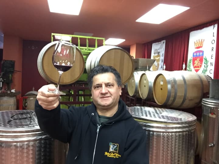 Giovanni Petretta of Shelter Rock Winery in Danbury.