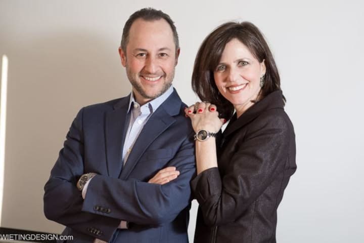 Stamford&#x27;s Ami Soifer, left, is founder and CEO of The TNS Group. His wife,  Louise,  right, is the human resources director. The TNS Group announced the acquisition of New York-based Chelsea Computer earlier this week.