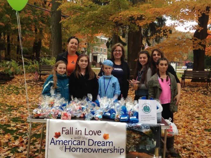 Agents from Coldwell Banker Residential Brokerage in Somers handed out Halloween treats at a recent parade.