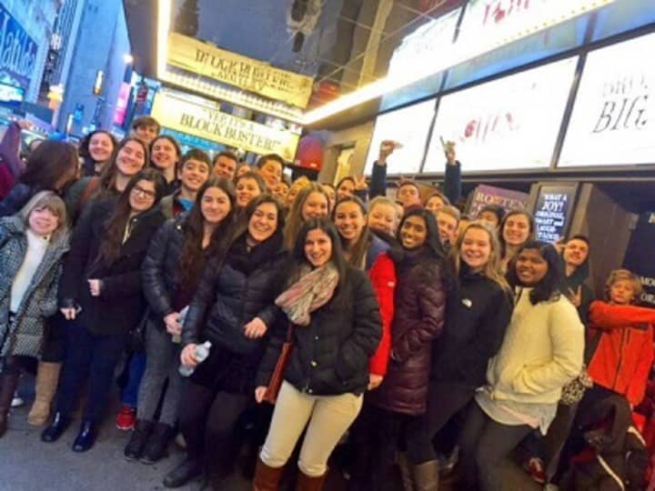 Theater and music students from Briarcliff High School recently attended a performance of &quot;Something Rotten!&quot; on Broadway and met members of the musical comedy&#x27;s cast.