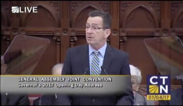 Gov. Dannel P. Malloy delivers his annual State of the State Address Wednesday to a joint session of the Connecticut General Assembly.