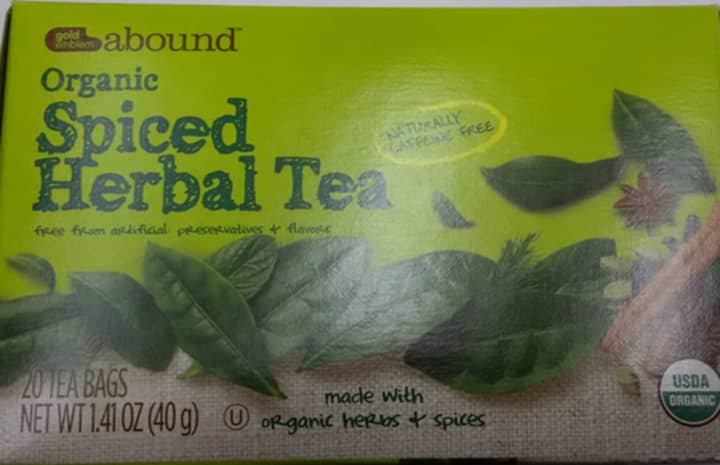 CVS has recalled hundreds of boxes of “Gold Emblem Abound Organic Spiced Herbal Tea 1.41 oz” for possible Salmonella contamination.