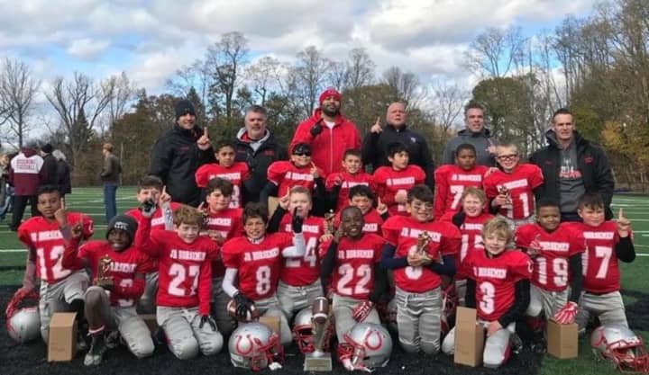 For a second straight year, the Junior Horsemen of Tarrytown and Sleepy Hollow are Westchester Youth Football League champions after defeating Ossining on Sunday, Nov. 19.