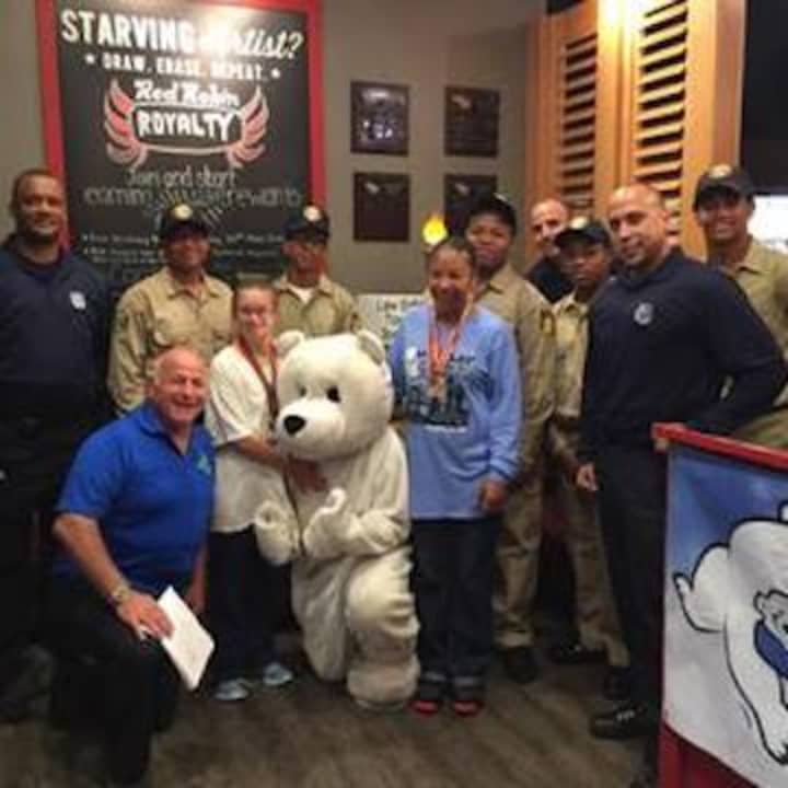 Members of the Yonkers Explorers Unit recently met with New York Special Olympic officials to learn about the Polar Plunge.
