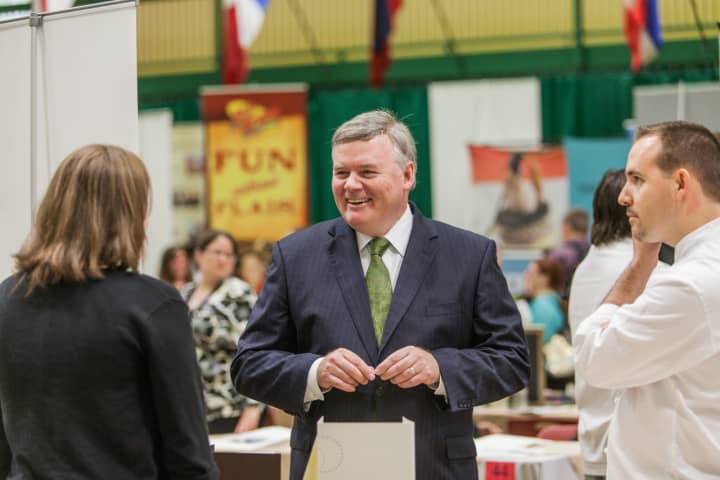 Tim Ryan attended an earlier career fair at the Culinary Institute of America, where food and hospitality companies from around the world actively recruit students.