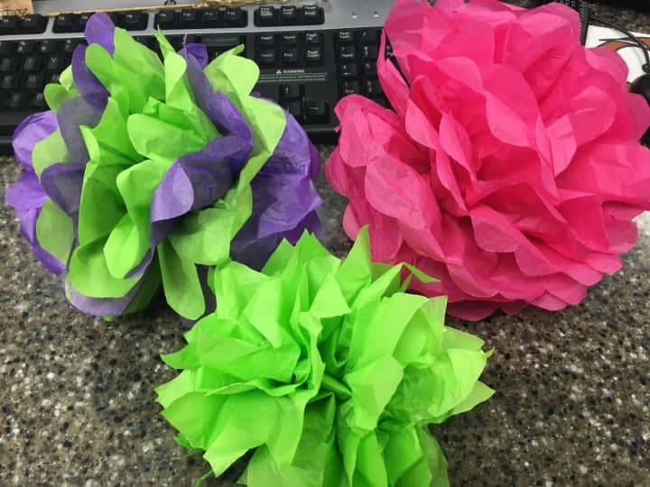 The East Rutherford Library will host a tissue paper flower making craft session.