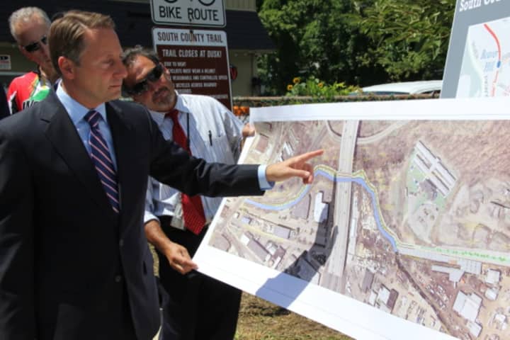 <p>Westchester County Executive Robert Astorino discusses plans to connect the North and South trailways.</p>