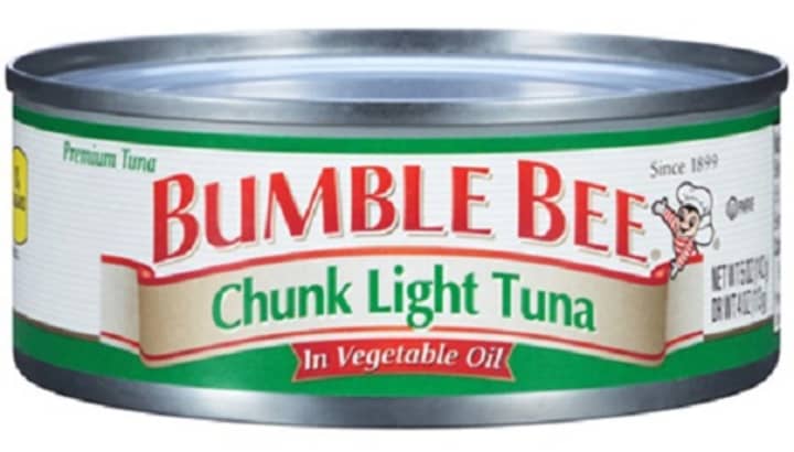 Bumble Bee has voluntarily recalled tuna that may have been contaminated during the commercial sterilization process. Pictured is the company&#x27;s &quot;Chunk Light Tuna&quot; in vegetable oil.