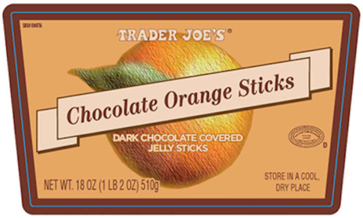 Did you buy this from Trader&#x27;s Joe? Don&#x27;t eat it. Both chocolate covered Orange and Raspberry jelly sticks are being recalled.