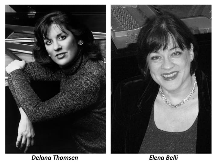 The HB Artist Series will welcome Pianists Delana Thomsen and Elena Belli.