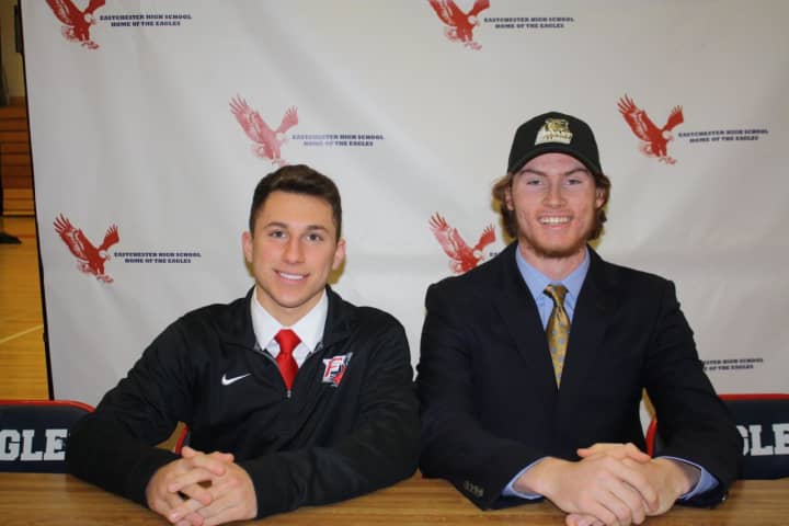 Eastchester High School standouts Austin Capasso and Andrew Schultz will continue their careers next year in Division-1 programs.