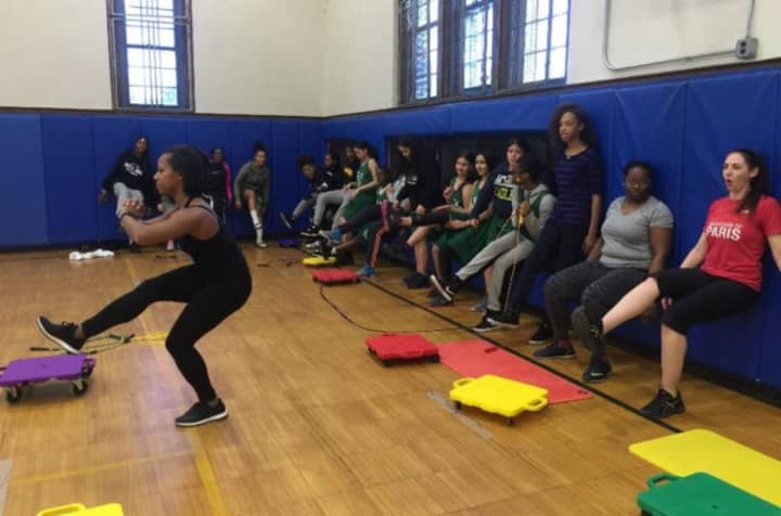 New Rochelle students and adults have taken the fitness challenge.