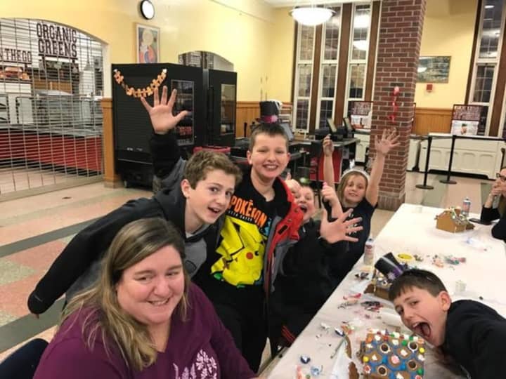 The Scarsdale Habitat for Humanity Club recently held its annual Gingerbread House building event to benefit Habitat for Humanity of Westchester in New Rochelle.