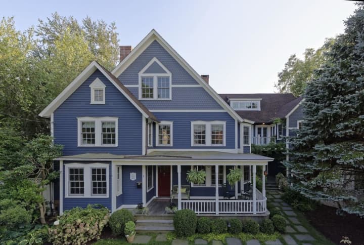 The house at 6 Logan Place in Rowayton is available for $2.95 million.