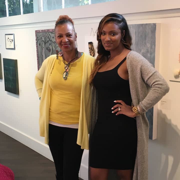 Mother/daughter duo Janice Harding, left, and Ginghi Clarke, right, of the new INSPO Boutique in Pelham.
