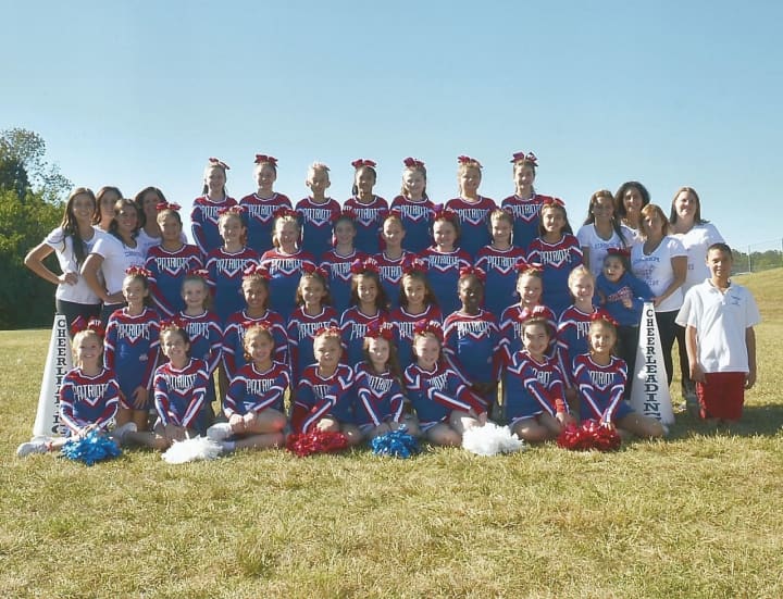 The Orangetown Patriot Cheerleaders are headed for Disney World to take part in a national cheerleading competition.
