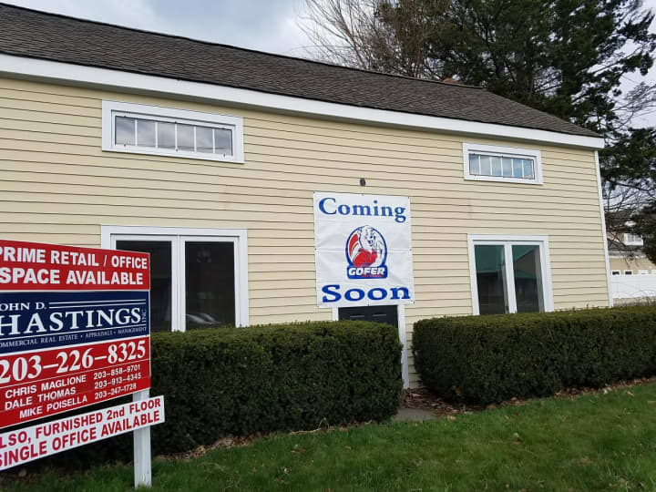 Coming soon: the new Gofer Ice Cream in Wilton.