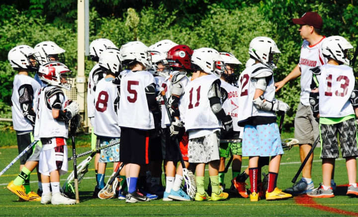 There are over 600 kids involved in the youth lacrosse program