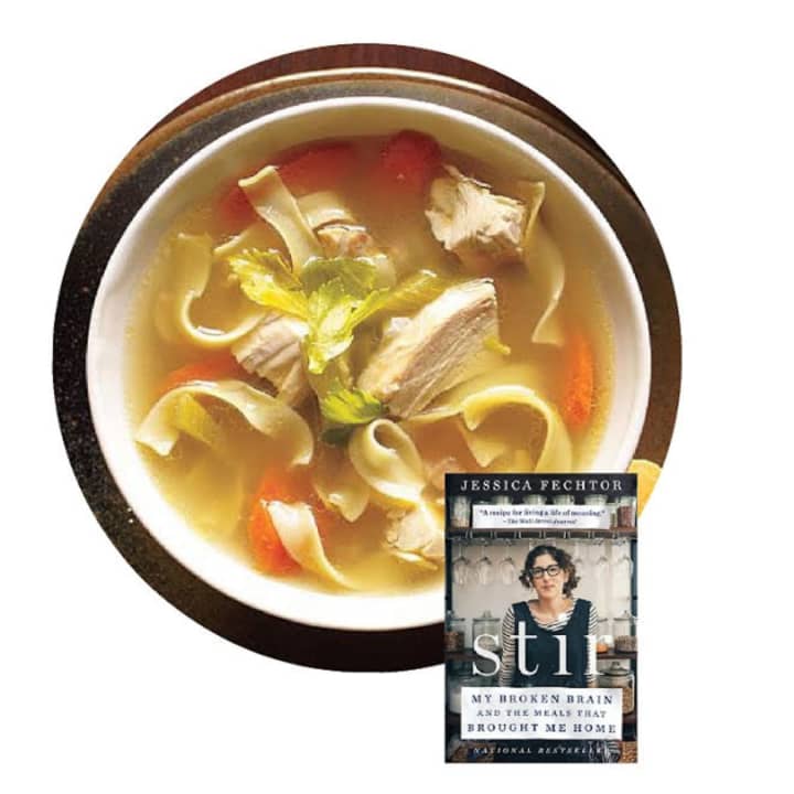 Author Jessica Fechtor will discuss her best-selling memoir, &quot;Stir: My Broken Brain and The Meals That Brought Me Home,&quot; at the Chicken Soup Project launch event on Wednesday at the YMCA of Greenwich.