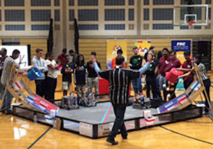 The Wayne Hills Patriots Robotics Team&#x27;s robot scored the highest total score at Winter Meet III, school officials said. 