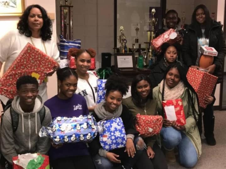 The New Rochelle Black Culture Club donated 100s of gifts to those in need.