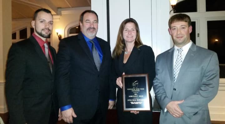 SUEZ received the Westchester Water Works Conference Advancement Award for an innovative meter program that helps identify leaks and prevents water loss.