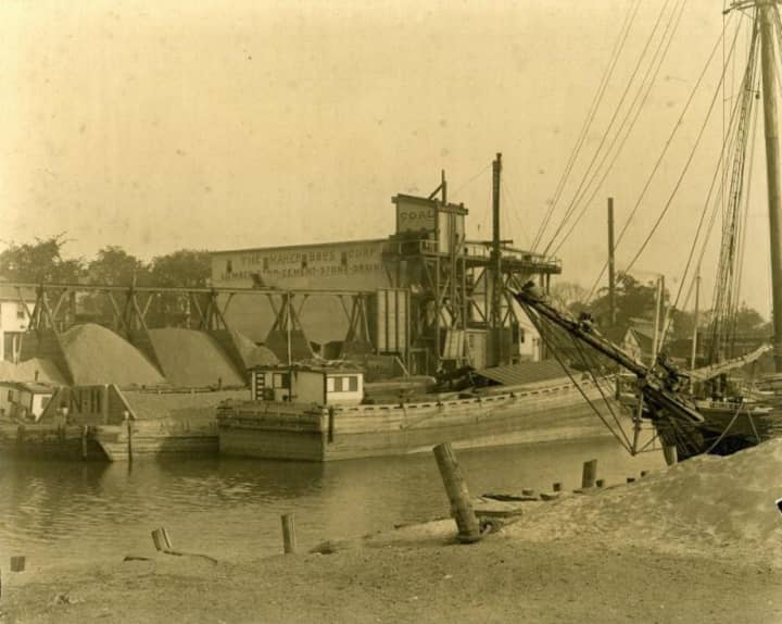 The Steamboat Road docks (circa 1920) eventually morphed from a gritty, working waterfront area to prime Greenwich real estate. Learn how and when during Aug. 11&#x27;s &quot;Cruising Through the Past&quot; event sponsored by the Greenwich Historical Society.