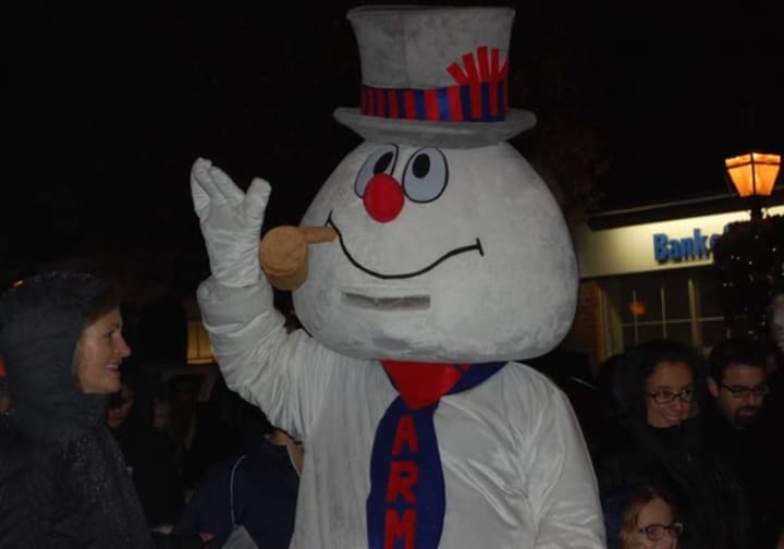Frosty the Snowman will celebrate in his hometown of Armonk Nov. 27.