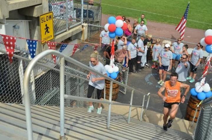 The Stadium Stair Climb on Sept. 24 at Bridgeport&#x27;s Ballpark at Harbor Yard will benefit Homes for the Brave.