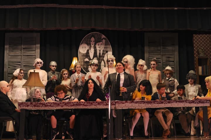 &quot;The Addams Family&quot; arrived on stage in Haworth last week.