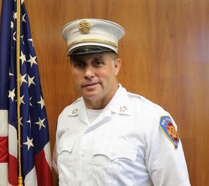 New Rochelle Fire Chief Andrew Sandor