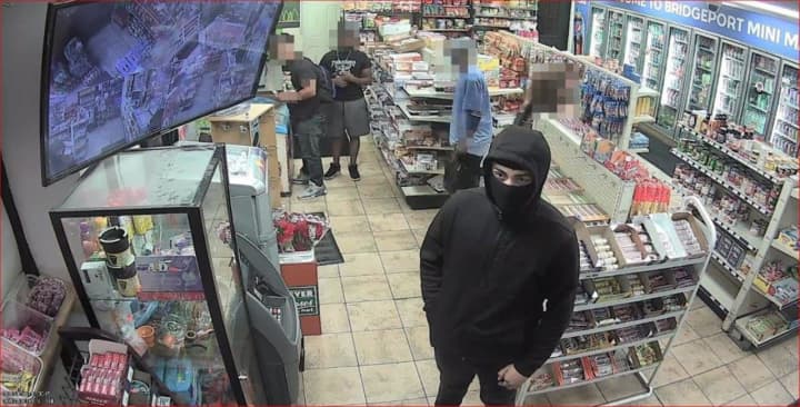 A man is wanted for robbing the Bridgeport Mini Mart last month.