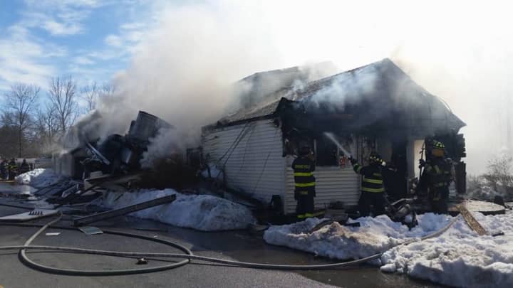 Joseph&#x27;s Steakhouse was destroyed by a large fire on Monday.