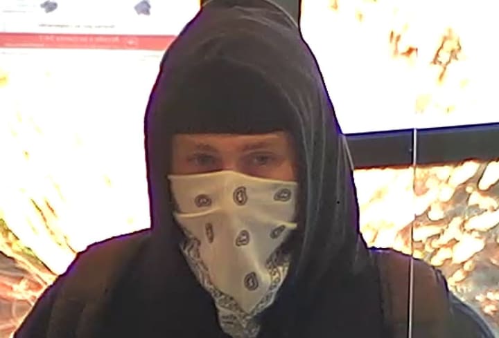 A man is wanted for allegedly attempting to rob a Long Island bank.